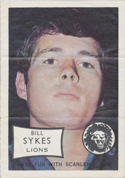 1970 Scanlens VFL - Pin-Ups #NNO Bill Sykes Front
